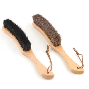 Wooden Cowboy Hat Cleaning Brush for Removing Dust and Stains from Clothes and Household Items