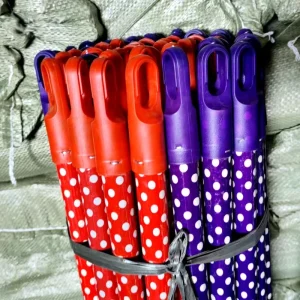 Wooden Handle for Mop Rod Broom Stick with PVC Coating