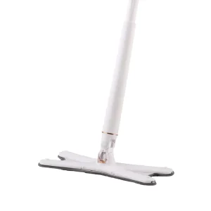 X-Shaped 360° Swivel Self-Wring Mop, No-Hand-Washing Design, Detachable Replaceable Microfiber Mop for Narrow-Gap Cleaning
