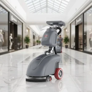 X1 Commercial Electric Walk-Behind Single-Disc Floor Scrubber Dryer