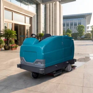 X20 Ride On Industrial Floor Scrubber High Efficiency Cleaning Equipment for Logistics Distribution Center