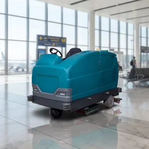 X20 Ride-On Industrial Floor Scrubber for Large-Area Factory Floor Cleaning