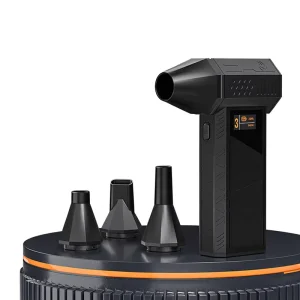 X3 PRO Cordless Turbo Fan Air Duster with Adjustable Brushless Motor for Car Cleaning