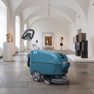 X3 Walk-Behind Floor Scrubber Battery-Driven Floor Scrubbing Equipment