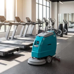 X6 Compact Industrial Floor Scrubber with Vacuum System