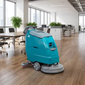 X6 Hand-Operated Floor Scrubber Washing and Suction Machine for Supermarkets, Garages, and Logistics Centers