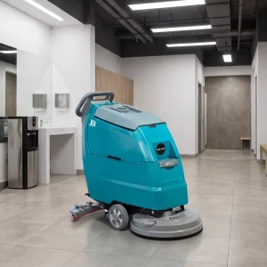 X6 Hand-Push Floor Scrubber 530mm Disk Brush 1.8MPA Brush Pressure Pure Copper Motor