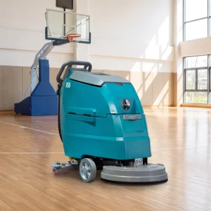X6 Walk-Behind Floor Scrubber with Large-Capacity Water Tanks