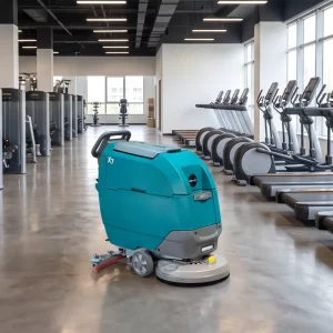 X7D Self Propelled Hand Push Floor Scrubber with Large Dual Water Tanks