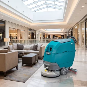 X7D Self Propelled Walk Behind Floor Scrubber with Traction Motor for Commercial Hard Floor Cleaning
