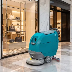 X7D Traction Driven Floor Scrubber for Large Area Commercial Site Cleaning