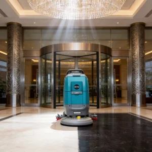 X7D Walk-Behind Automatic Vacuum Floor Scrubber with Scrub, Wash, and Dry Functions
