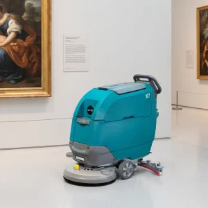 X7D Walk Behind Floor Scrubber Compact Body for Mall Hotel and Office Floor Cleaning