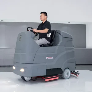 X9 Factory Battery-Operated Ride-On Floor Scrubber Machine