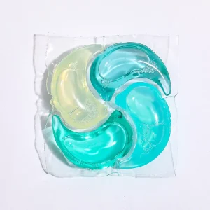 XINGFU 4 in 1 Eco Gel Laundry Pods Apparel Disposable 8X Concentrated PVA Water Soluble Hypoallergenic Formula Ultimate Stain