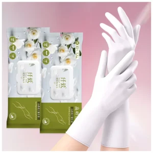 XINGYU 30Pcs 30cm Long Nitrile Household Glove Food Grade Durable Oilproof Waterproof Touchscreen Friendly Protect Hands