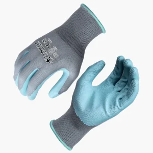 XINGYU Latex Work Gloves Crinkle Coating Non Slip Safety Latex Gloves Construction Gardening Warehouse Working