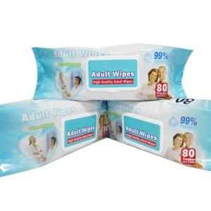 XL Size Adult Wet Wipes Reusable Flushable Toilet Cleansing Wipes Soft Comfortable and Thicker Wet Wipes