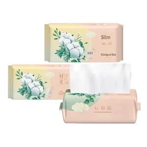 Xiang Mian Ba Ultra Soft Velvet Washcloth Disposable Cleansing Tissue Extra Large Thickened Cotton Soft Towel Face Wipe Factory