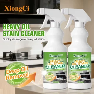 XiongCi Factory Direct Sales 500g Heavy duty Degreasing Liquid Oil Cleaning Agent 5% 15% Active Ingredients for Kitchen