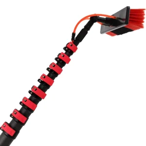 Xtentool 60ft Carbon Fiber Water Fed Pole Brush Kit Window Cleaning System OEM ODM