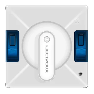 YW509 Robot Window Cleaner with 4 Water Tanks, Automatic Water Spray, and App Control for Frameless Glass