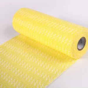 Yellow Disposable Viscose Cleaning Cloths