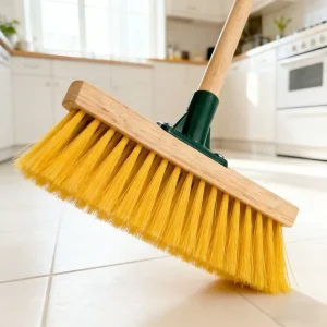 Yellow Inner-Bristle Commercial Cleaning Brushes for Hotel and Commercial Use