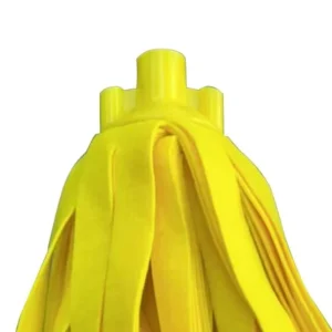 Yellow Strip Mop Head Replacement Refill with Available Weight and Length Options