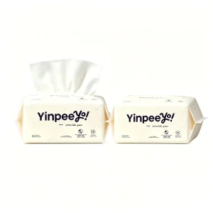 Yippeeyo Free Sample Disposable Pearl Cotton Eco Friendly Biodegradable Face Towel for Cleaning Facial Skin Care Makeup Dry Wet