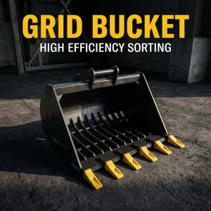 ZB Sieve Bucket Screening Bucket Grid Bucket for Excavator Fit for Kubota for John for Hitachi 1 5 Ton Mini Digger