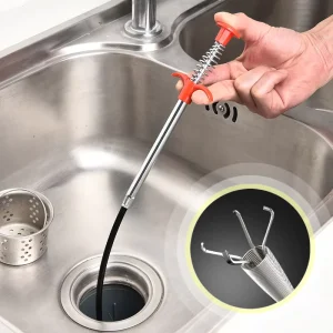 ZK30 60/85/160cm Spring Pipe Dredging Tools Drain Snake Cleaner Sticks Clog Remover for Kitchen Sink