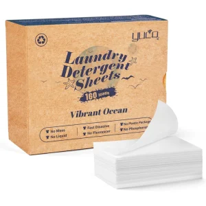 Zero Plastic Laundry Detergent Sheet Ultra Clothes Washing Laundry Strips Eco Friendly Laundry Tablets Fast Dissolve Paper Sheet