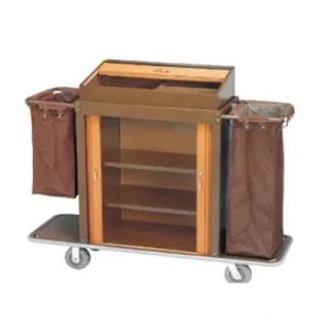 housekeeping trolley cleaning cart maid cart