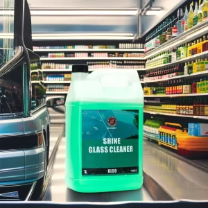 pH-Neutral Glass Cleaner for Cars and Stubborn Dirt Removal
