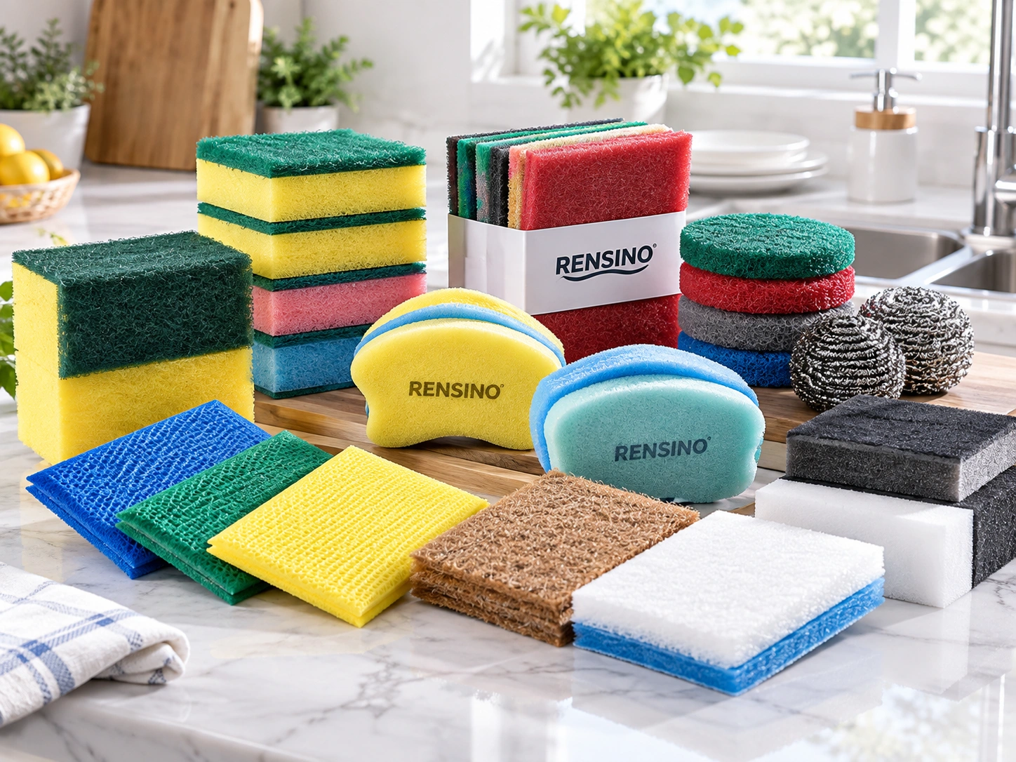 Sponges Scouring Pads